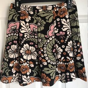 Retro floral skirt